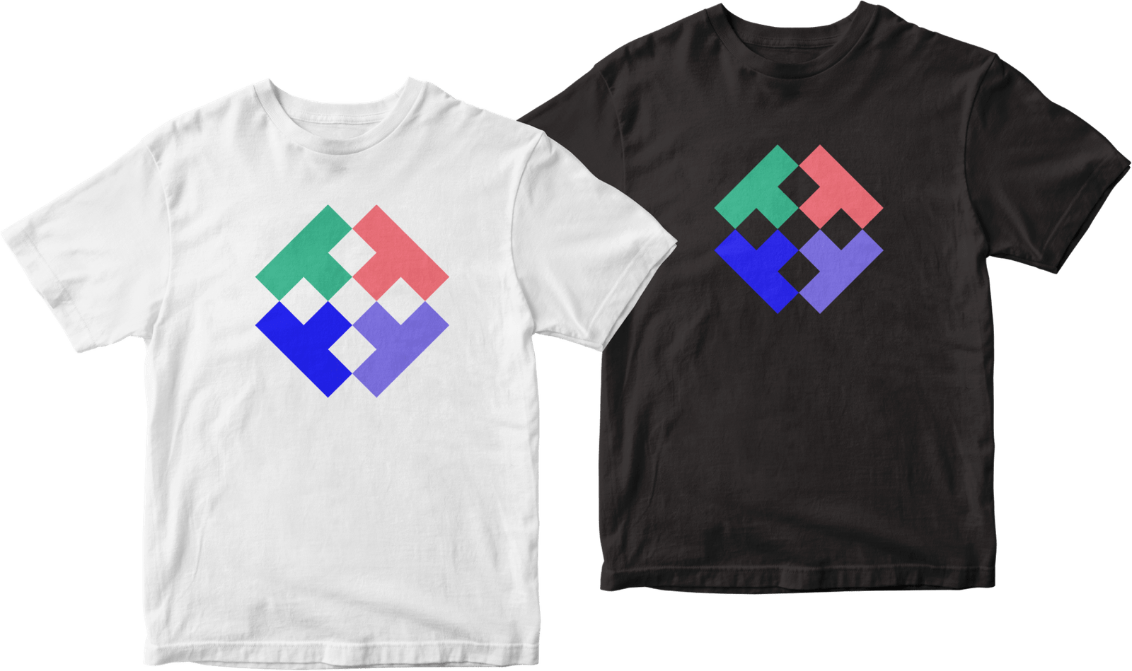 White T-shirt with Logo - Görsel 3